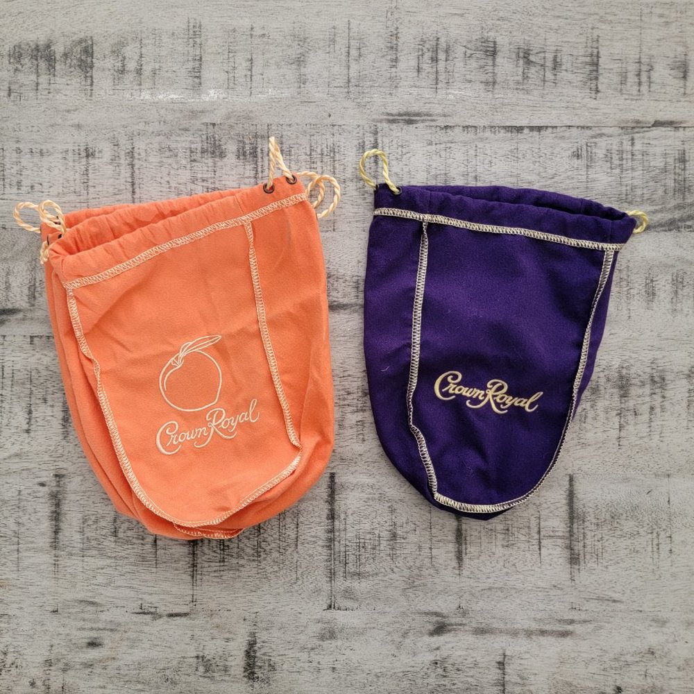 Crown Royal 750 mL Drawstring Bags